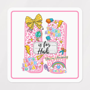 Customisable “H is for” Alphabet Art – Inspiration