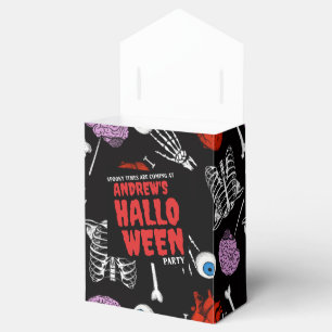 Customisable Halloween favour box - Add your text!