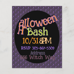 Customisable Halloween Flyer