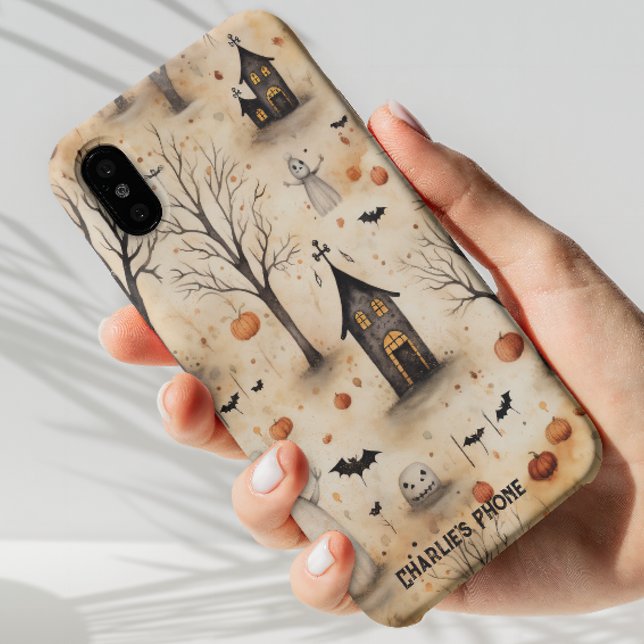 Customisable Halloween Phone Case Gift,Fall Season (Creator Uploaded)