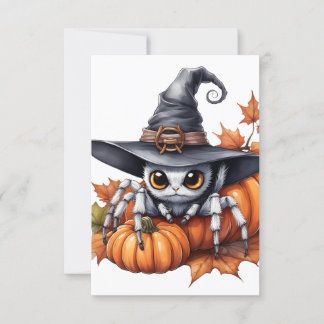 Customisable Halloween Response Card