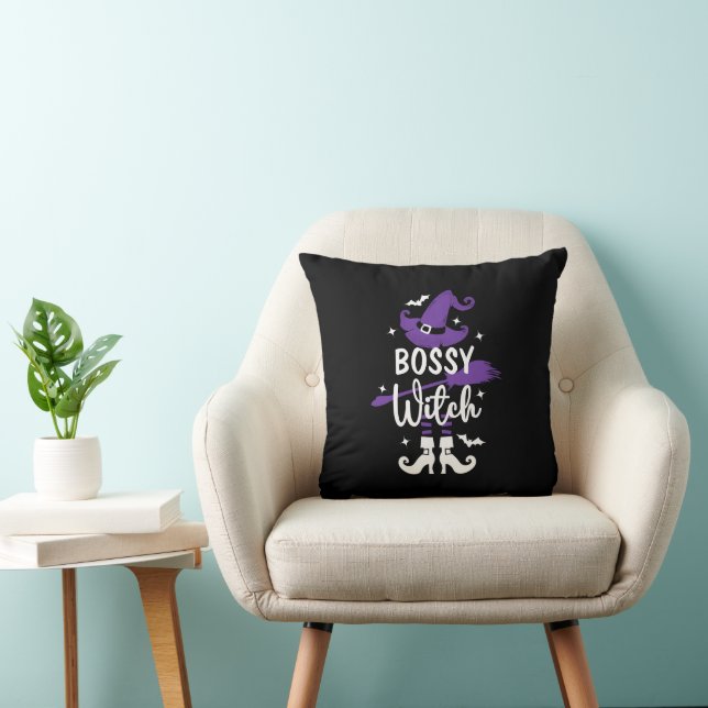Customisable Halloween Witch  Cushion (Chair)