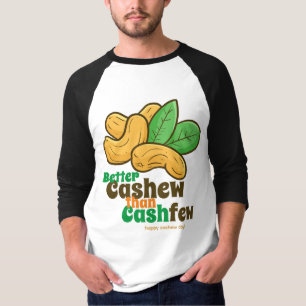 Customisable Happy Cashew Day T-Shirt