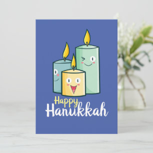 Customisable Happy Hanukkah Invitation