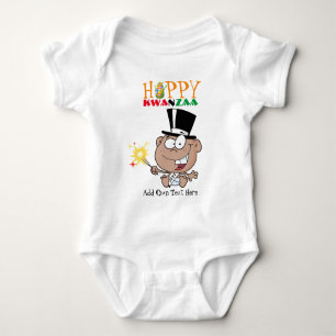 Customisable Happy KWANZAA New Baby Born Year Bodysuit