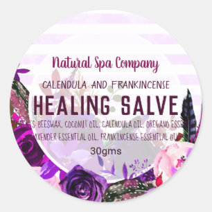 Customisable Healing Salve Labels