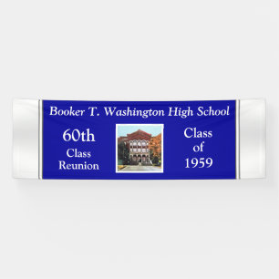 Customisable High School Class Reunion Banner