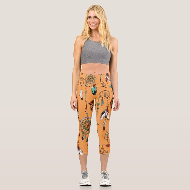 Customisable High-Waisted Capris (Front)