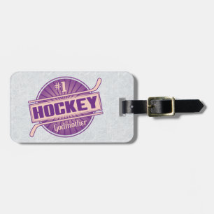 Customisable Hockey Godmother Luggage Tag