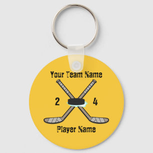 Customisable Hockey Key Chain
