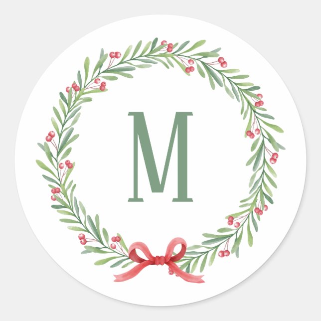 Customisable Holiday Letter and Gift Stickers  (Front)