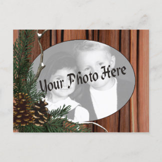 Customisable Holiday Photo Postcards