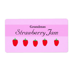 Customisable Homemade Jam Label