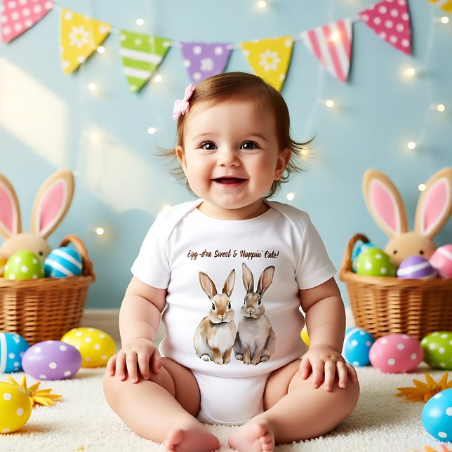 Customisable 🐇Hoppin' into Spring Tee (Customizable 🐇Hoppin' into Spring Tee)