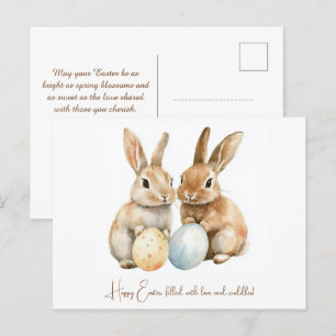Customisable 🐇Hoppy Easter Parade Holiday Postcard