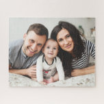 Customisable Horizontal Family Photo Puzzle<br><div class="desc">Add a unique twist on family fun with this custom family photo puzzle.</div>