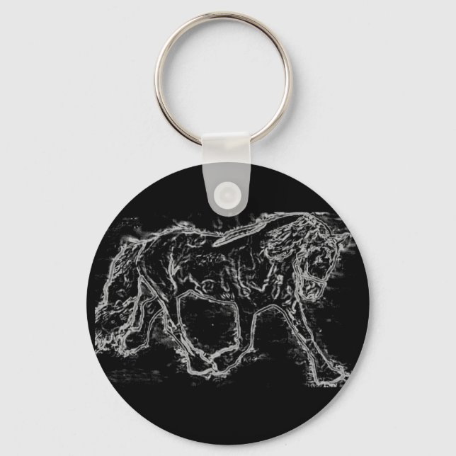 Customisable Horse Keychain 8 (Front)