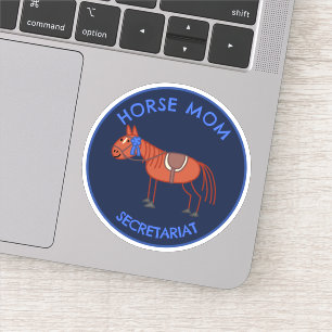 Customisable: Horse Mum - Chestnut Horse Doodle
