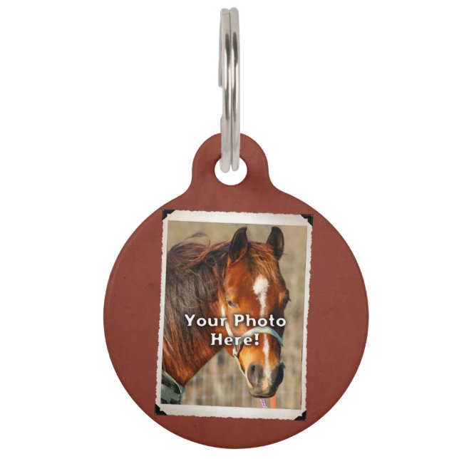 Customisable Horse Tack or Blanket Tag (Front)
