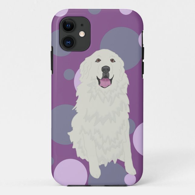 Customisable I love my Great Pyrenees  Case-Mate i iPhone Case (Back)