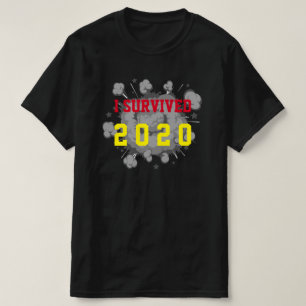 Customisable I survived 20xx explosion dark T-Shirt