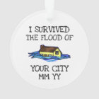 Customisable I survived the flood
