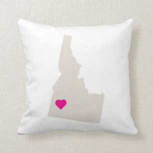 Customisable Idaho State Love Reversible Pillow