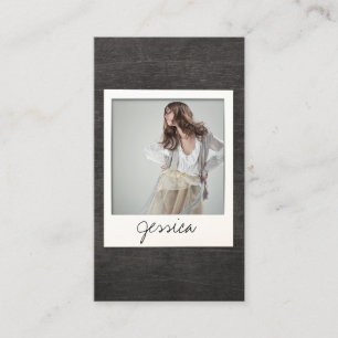 Customisable Instant Photo Card for Actors, Bands