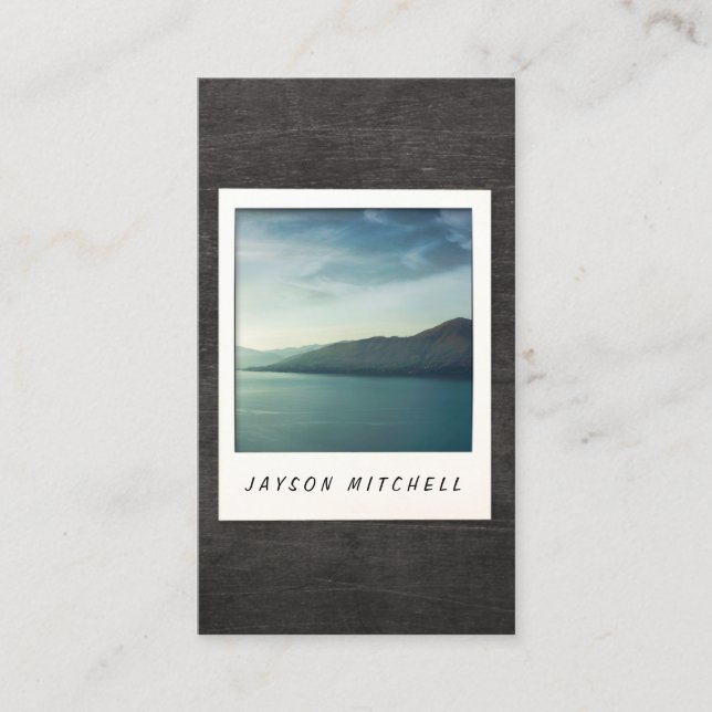 Customisable Instant Photo Card for Photographers (Front)