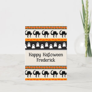 Customisable invitation for Halloween party.