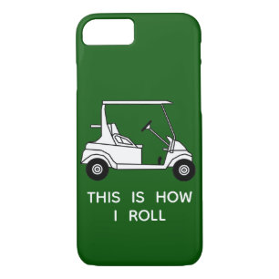 customisable iphone case with golf cart