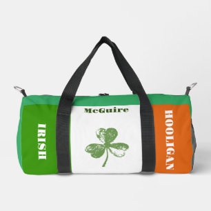 Customisable Irish Hooligan Duffle Bag