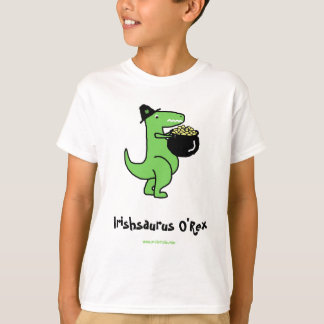 Customisable Irishsaurus O'Rex T-Shirt