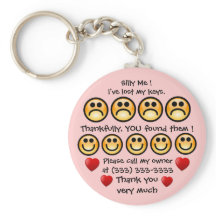 Customisable I've Lost My Keys Keychain