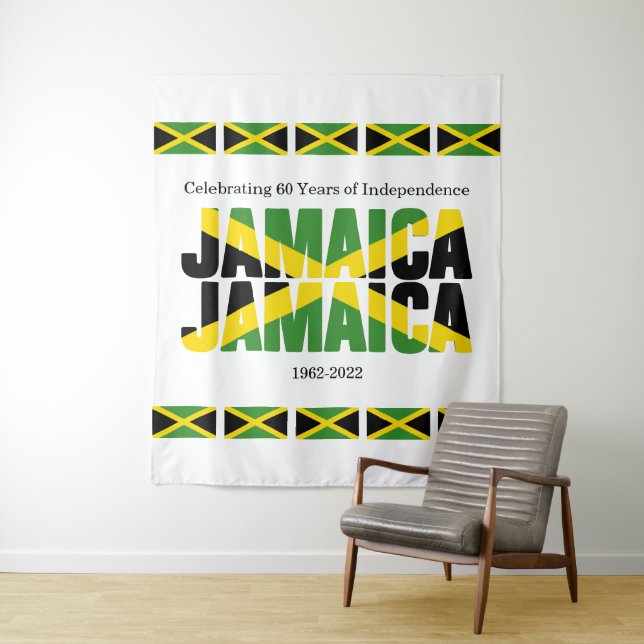 Customisable JAMAICA JAMAICA Tapestry (In Situ)