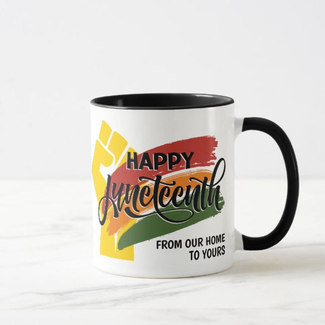 Customisable JUNETEENTH Mug (Right)