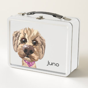 Customisable "Juno" Doodle Dog Lunch Box