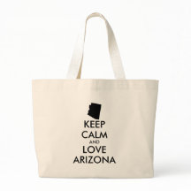 Customisable KEEP CALM and LOVE ARIZONA