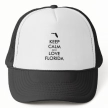 Customisable KEEP CALM and LOVE FLORIDA