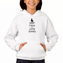 Customisable KEEP CALM and LOVE IDAHO