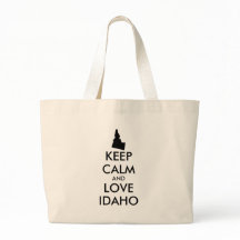 Customisable KEEP CALM and LOVE IDAHO