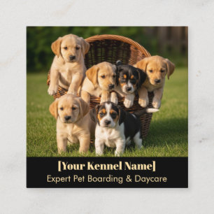 Customisable Kennel Business Card