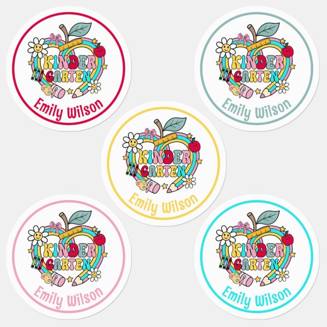 Customisable Kindergarten Name Tags (Group)
