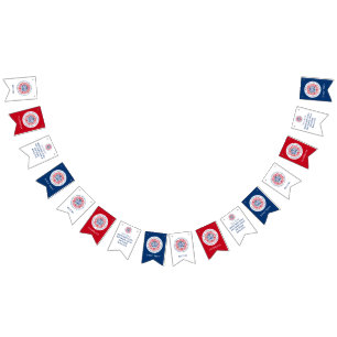 Customisable KING CHARLES III Coronation Bunting
