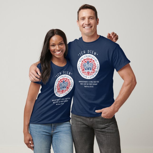 Customisable KING CHARLES III Coronation T-Shirt (Unisex)