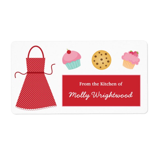 Customisable Kitchen Labels (Front)