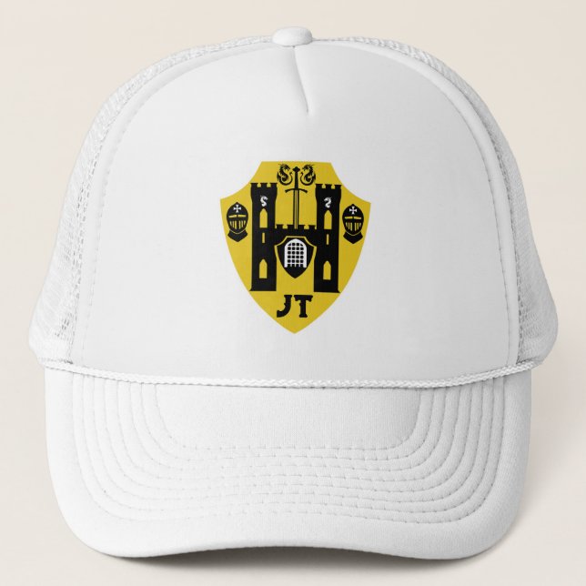 Customisable Knights Shield Trucker Hat (Front)
