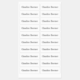 Customisable Labels for Fabric Crafter or Artist