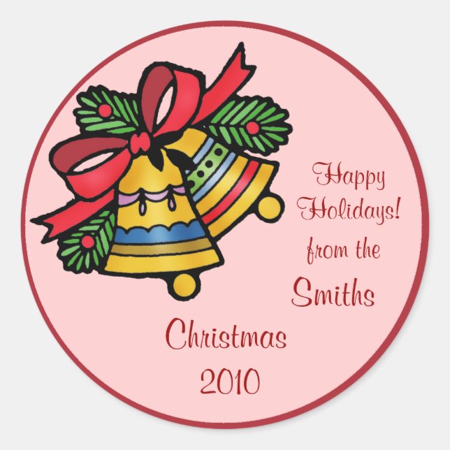 Customisable Labels for Holiday Gifting (Front)