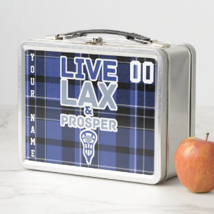 Customisable Lacrosse LAX Lunch Box